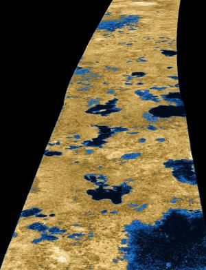 Cassini : sur Titan, de profonds lacs de méthane