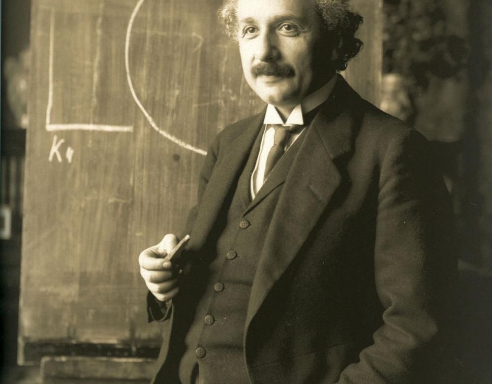 portrait d 'Einstein