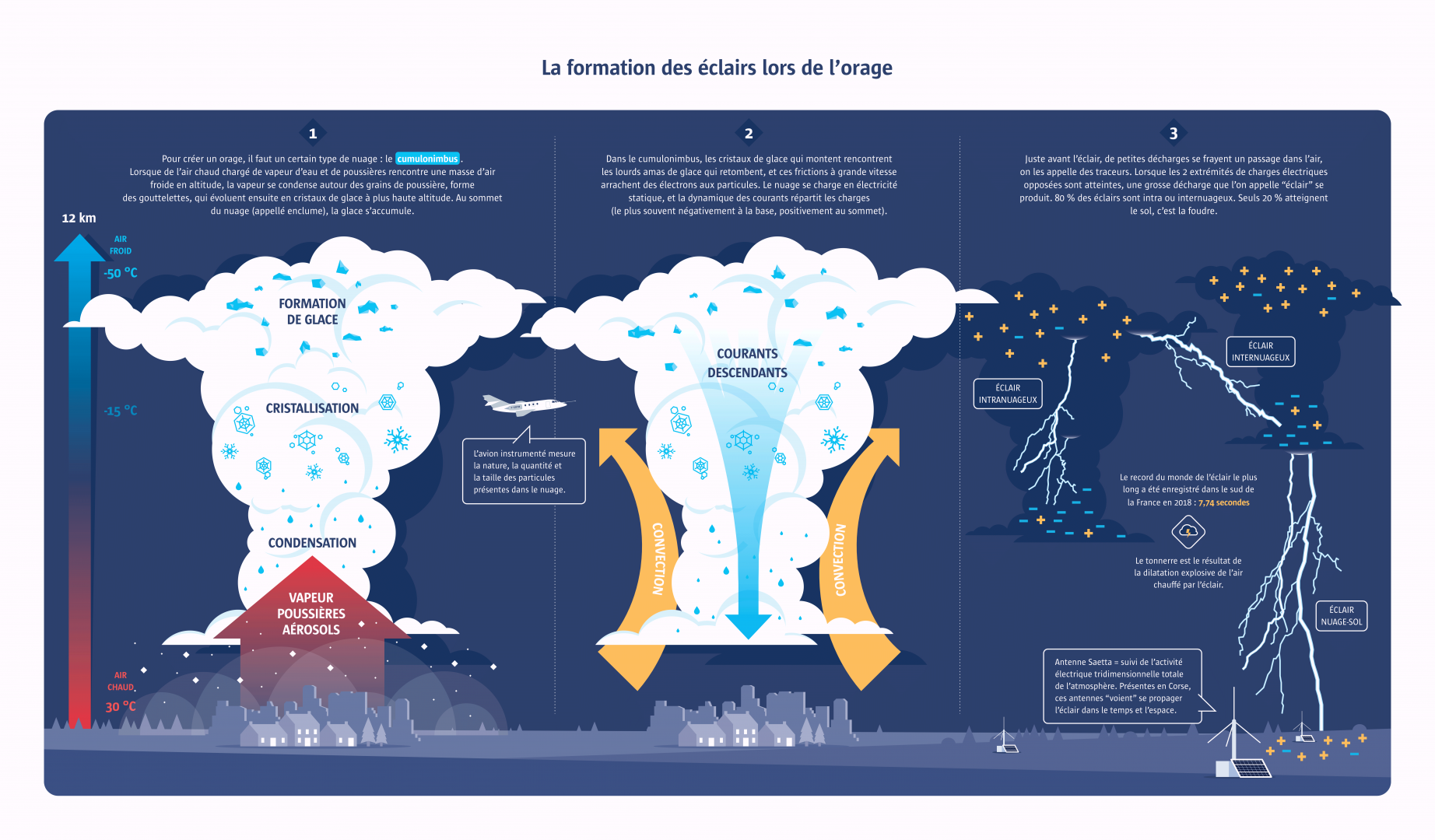 Les essaims d'insectes peuvent générer autant d'électricité statique qu'un  nuage d'orage