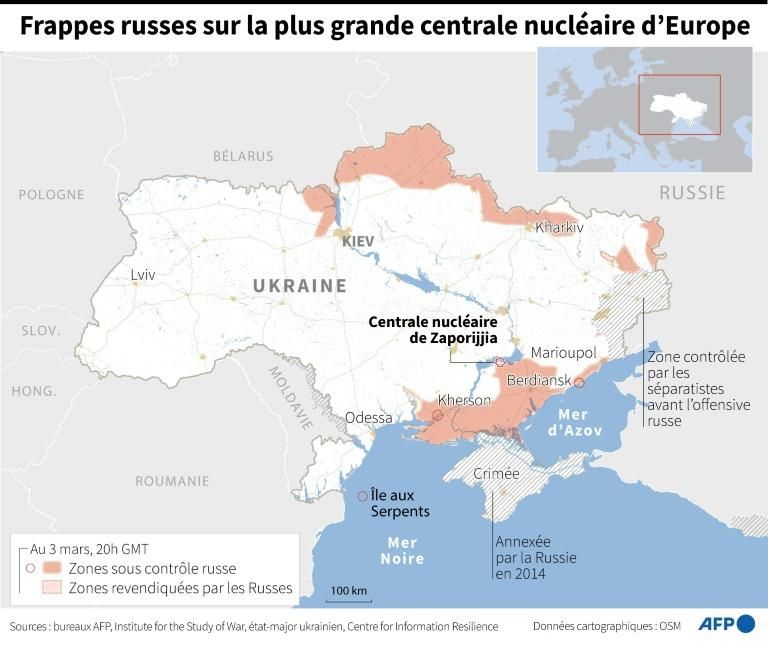 L Ukraine pays tr s nucl aris au c ur des inqui tudes Le blob