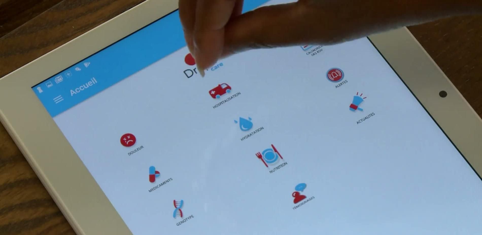 Drepacare, une application smartphone pour se surveiller