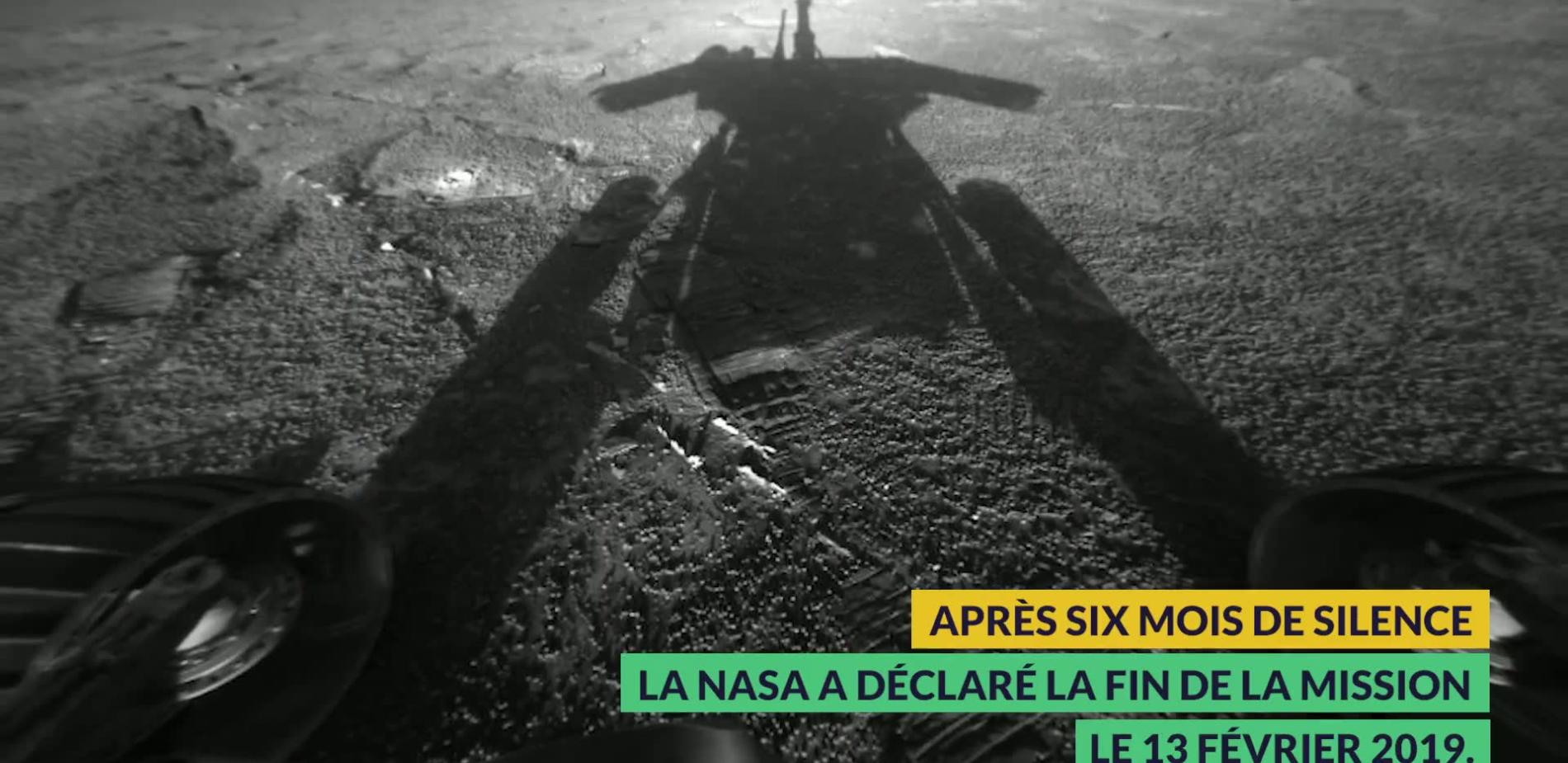 Opportunity, c'est fini !