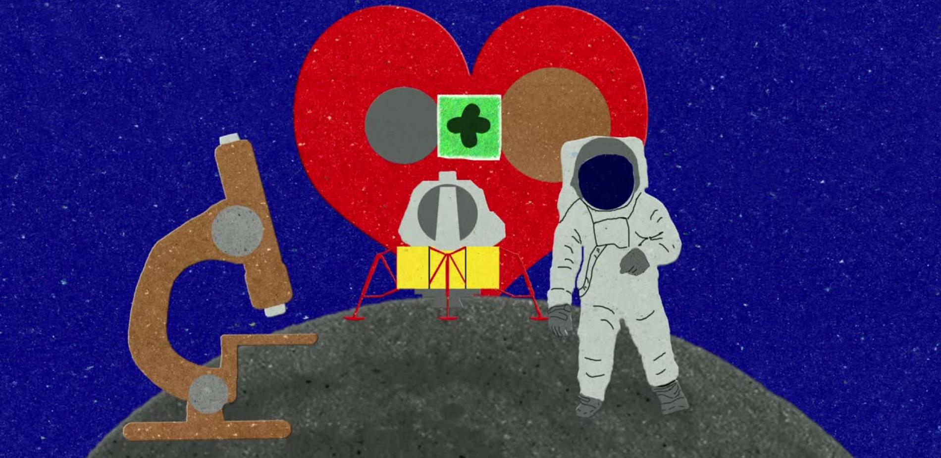 D'où vient la lune ?