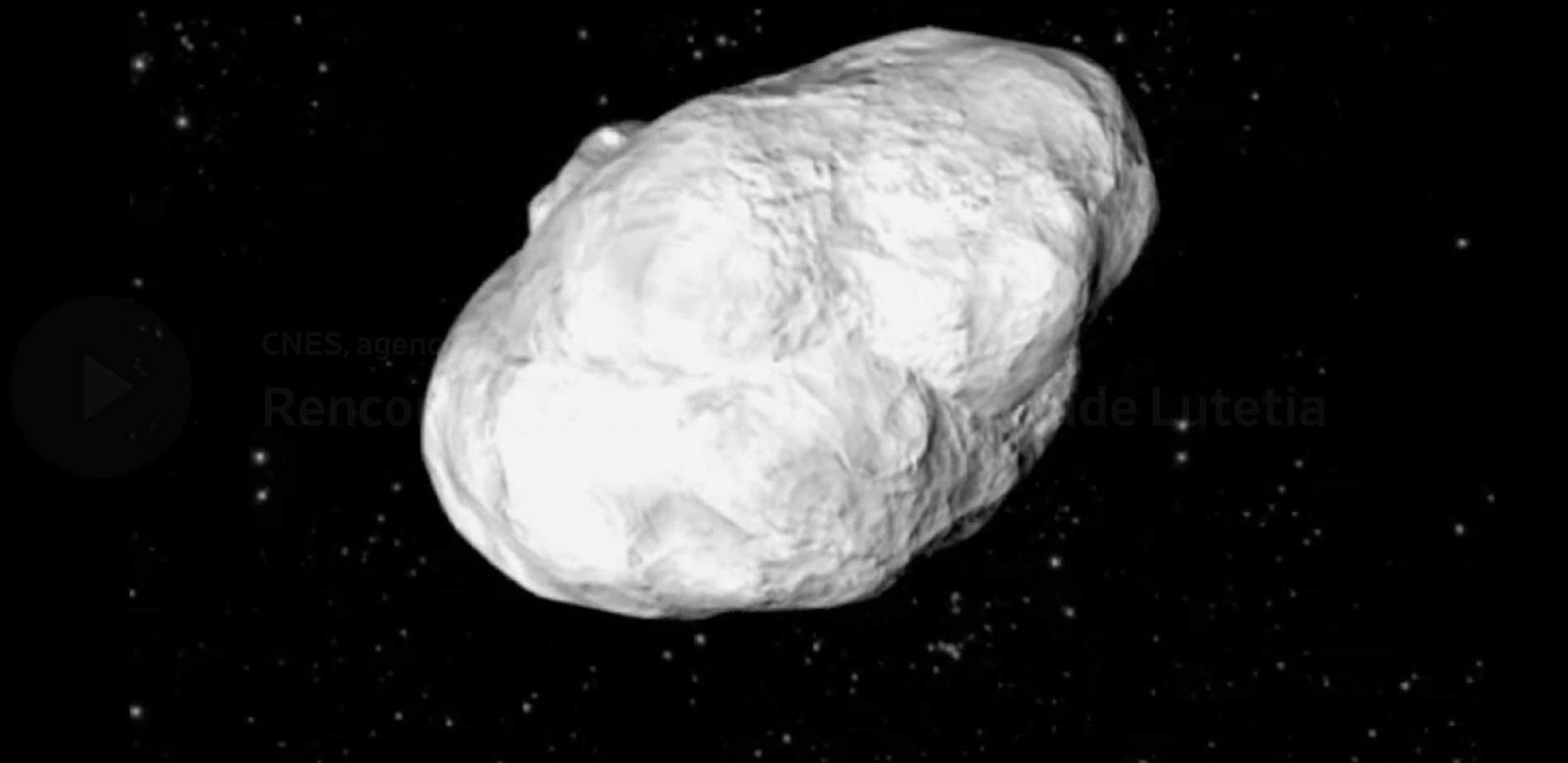 Rencontre en direct avec l'astéroïde Lutetia