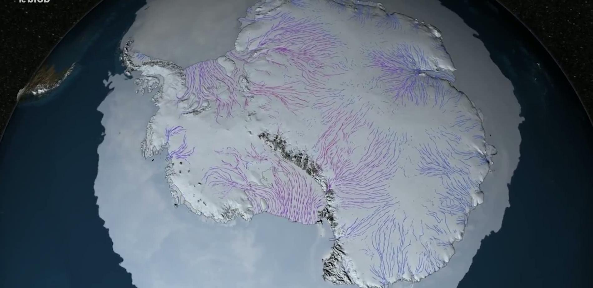 Sous les glaces de l’Antarctique découverte d’un gigantesque lac fossile
