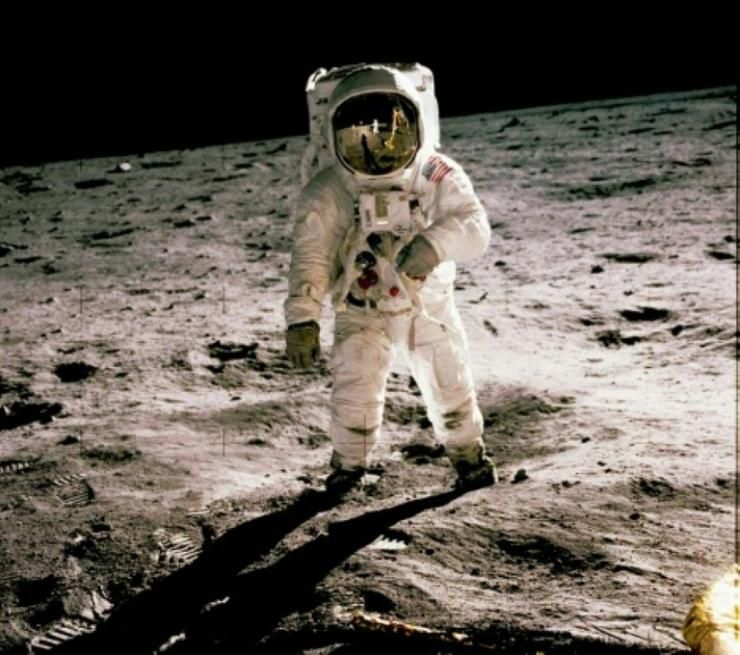 Buz Aldrin sur la Lune