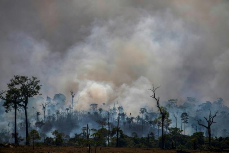 Incendies en Amazonie, dans l'Etat brésilien du Para, le 27 août 2019 © AFP/Archives Joao Laet