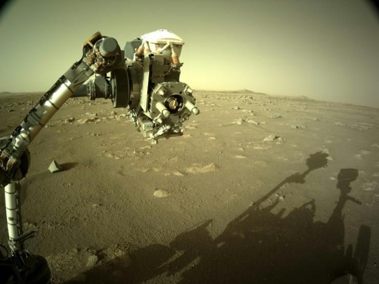 Le rover Perseverance sur Mars, le 9 mars 2021 © NASA/JPL-CALTECH/AFP/Archives