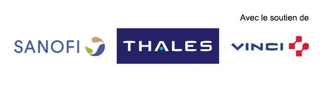 logos Sanofi, Thales, Vinci