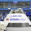 La capsule Starliner de Boeing, au centre spatial Johnson à Houston le 24 octobre 2018 © GETTY IMAGES NORTH AMERICA AFP Loren Elliott