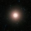 Photo composite en couleur de l'étoile super-géante rouge Bételgeuse, tirée du relevé du ciel numérisé DSS2 et fournie le 13 août 2020 par l'Observatoire européen austral © European Southern Observatory/AFP/Archives 