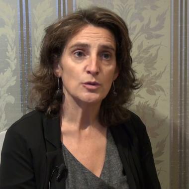See video of Teresa Ribera et les solidarités Nord-Sud