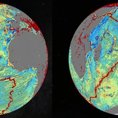 Les reliefs inconnus des fonds marins
