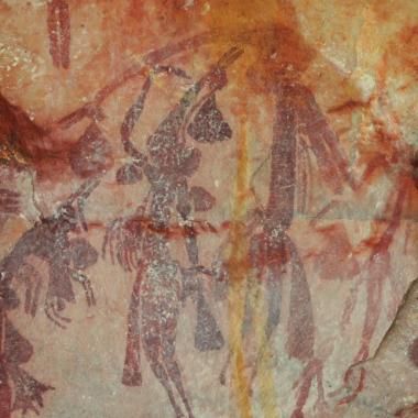 Voir la vidéo de Art rupestre dans le bush australien