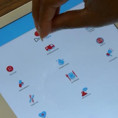 Voir la vidéo de Drepacare, une application smartphone pour se surveiller