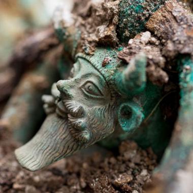 Un tombeau celte sous un futur centre commercial