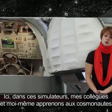 Voir la vidéo de Alexandra Tyurina, instructrice sur engin spatial