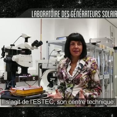 Voir la vidéo de Carla Signorini, chef du département de génie électrique de l’ESA (2/2) 