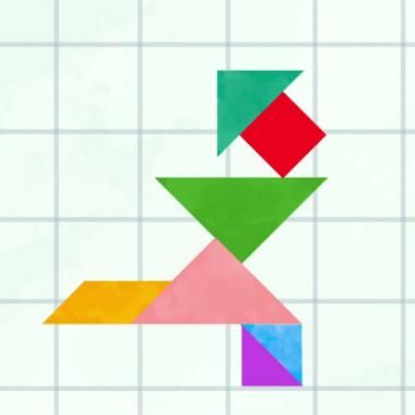 Dimension 2 : le tangram