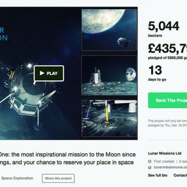 Lunar Mission One : un voyage sur la Lune financé par les internautes