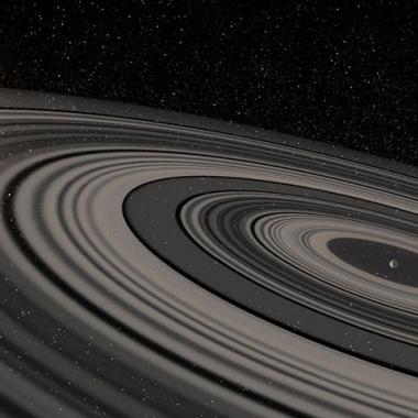Des anneaux gigantesques autour d’une exoplanète 