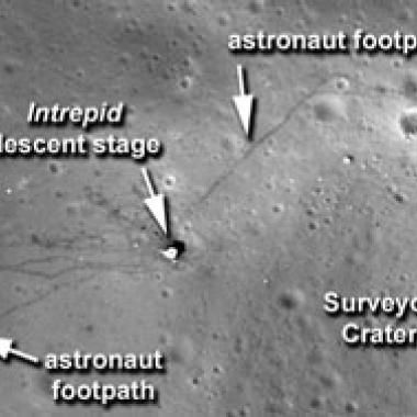 Les missions Apollo sous l'oeil de LRO