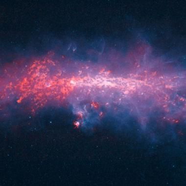 Une Voie lactée submillimétrique