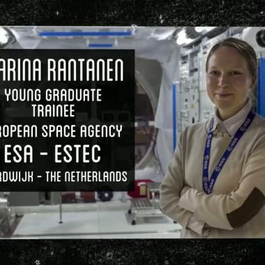 See video of Marina Rantanen and the European robotic arm