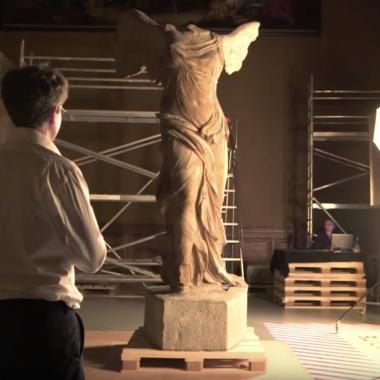 Voir la vidéo de La Victoire de Samothrace : prémices de la restauration