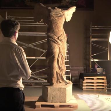 Voir la vidéo de La Victoire de Samothrace : prémices de la restauration