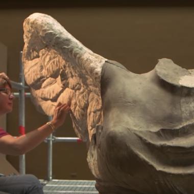 Voir la vidéo de La Victoire de Samothrace : étapes de la restauration