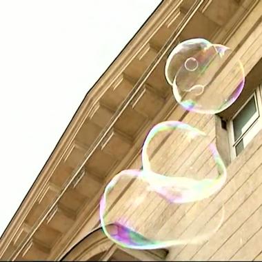 Les animateurs dans la rue | Fabrice et les bulles