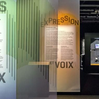 Voir la vidéo de La voix, l&#039;expo qui vous parle