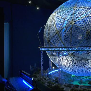 _en_see_video_of Globes. Architecture &amp; sciences explorent le monde