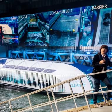 Un bateau robot pour dépolluer les fleuves