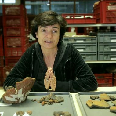 Voir la vidéo de Nathalie Buchez, archéologue