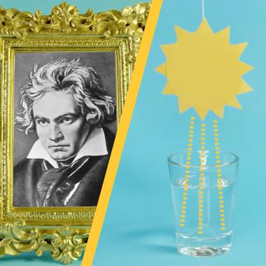 _en_see_video_of Beethoven et un verre d’eau sous le soleil, quel est le rapport ?