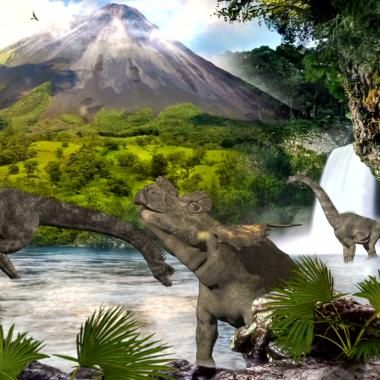 Les dinosaures en déclin bien avant la météorite