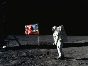 Buzz Aldrin, le 20 juillet 1969 sur la Lune  © NASA/AFP/Archives HO