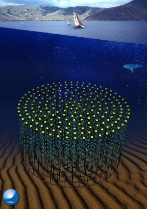neutrinos sous l'eau