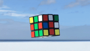 Rubik’s in the air…