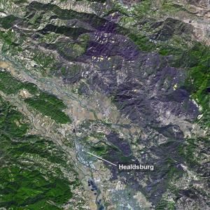 Californie : les dommages des incendies vus de l’espace