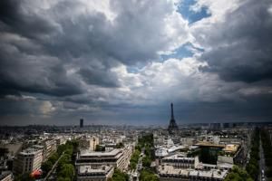 Paris depuis l'Arc de Triomphe, le 11 juillet 2019 © AFP/Archives Martin Bureau