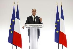 Le Premier ministre Jean Castex lors d'une conférence de presse, le 29 octobre 2020 à Paris © AFP Ian Langsdon