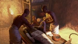 Résines d&#039;Asie, huile de cèdre et bitume de la mer Morte pour les momies d&#039;Egypte