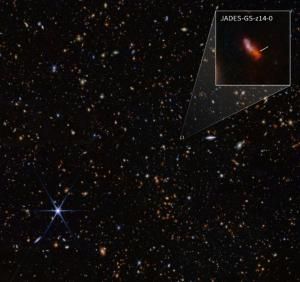  Le télescope James Webb détecte la plus lointaine des galaxies connues, qui intrigue
