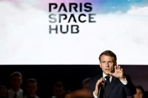 Espace : Macron appelle l&#039;Europe à mener une &quot;reconquête à marche forcée&quot; 