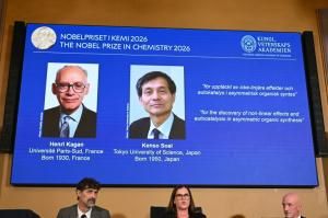 Le Nobel de chimie à un duo franco-japonais pour une découverte clé dans la fabrication de médicaments