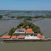 En Thaïlande, replanter la mangrove contre l’érosion côtière... et pour sauver un temple