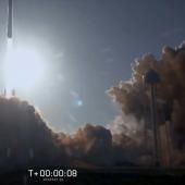Décollage de la Falcon Heavy de SpaceX pour son premier vol commercial